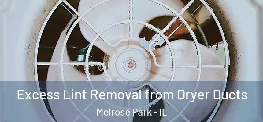 Excess Lint Removal from Dryer Ducts Melrose Park - IL